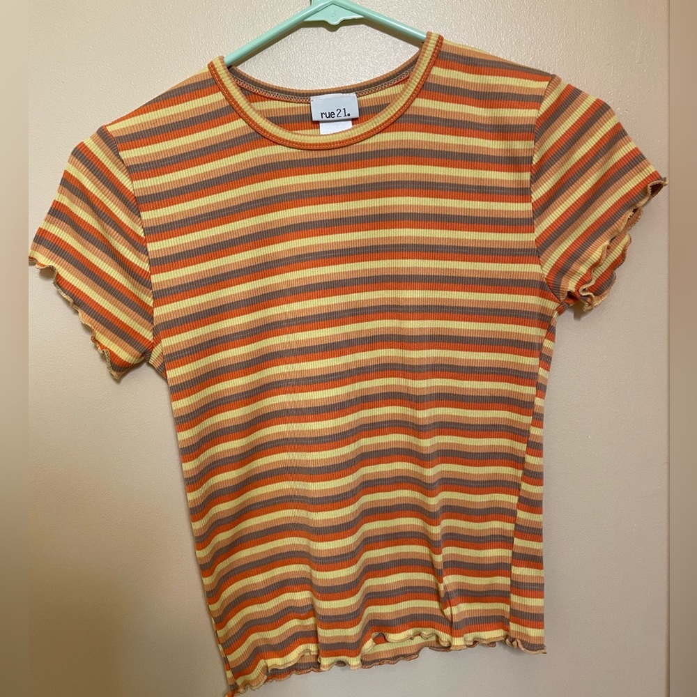 Small Rue 21 Striped Shirt